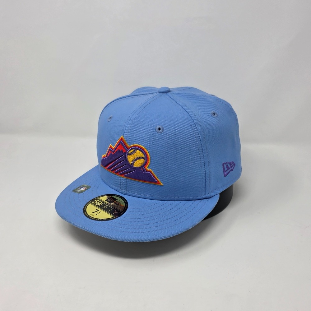 New Era Light Blue‎ Colorado Rockies 2025 City Connect Low Profile 59FIFTY 7 1/4